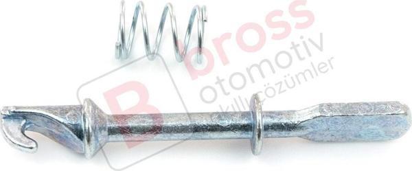 VW Polo Classic 6K 4/5 Kapı İçin Ön Kapı Kilit Tamir Seti 6K4 831 223B 71 mm - Image 1