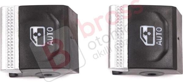 Renault Clio MK5 Captur MK2 5-Kapı İçin 2 Adet Cam Açma Düğme Kapağı 254107001R - Image 1
