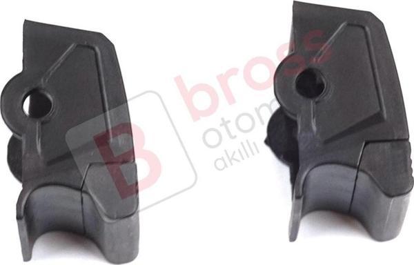 Renault Clio MK5 Captur MK2 5-Kapı İçin 2 Adet Cam Açma Düğme Kapağı 254107073R  - Image 1