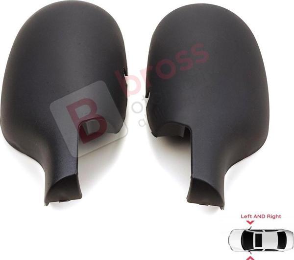 Renault Clio Symbol 1 Megane Scenic 1 Thalia 1 için Sağ Sol Yan Dış Ayna Kapağı 7701471854 1471855 - Image 1