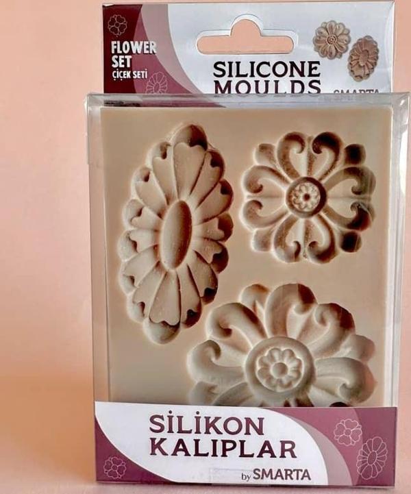 Smarta Silikon Kalıp Çiçek Seti SK1013040 - Image 1