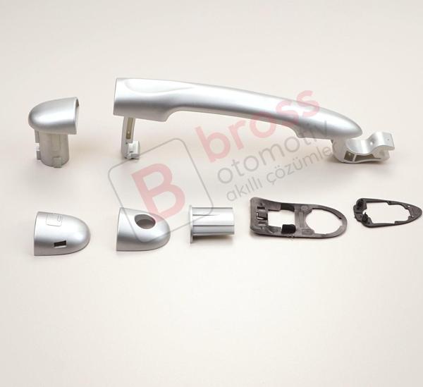Renault Fluence Megane 3 Clio 4 Scenic 3 Captur 1 için Dış Kapı Açma Kolu Krom Renk 806B02596R - Image 1