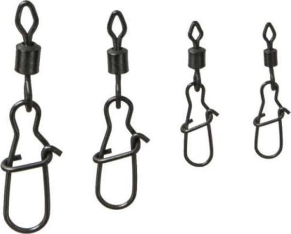 Dam Effzett D-Lock Snap Swivels - Klipsli Fırdöndü L - Image 1