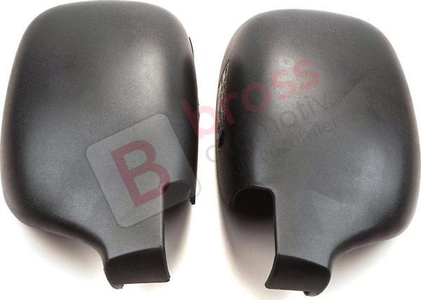 Renault Kangoo Nissan Kubistar 1997-2008 Peugeot 405 için Sağ Sol Yan Dış Ayna Kapağı 8200245171 - Image 1
