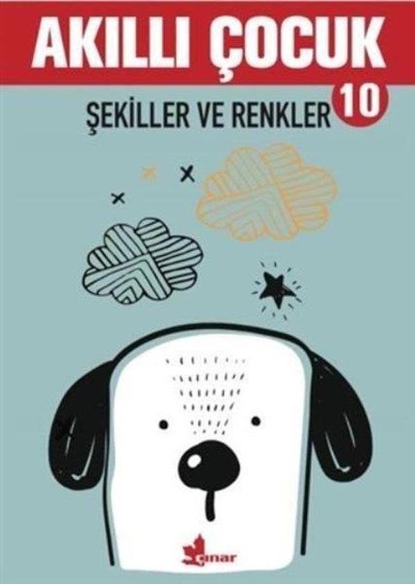 Akıllı Çocuk 10-Şekiller ve Renkler - Çınar Yayınları - Image 1