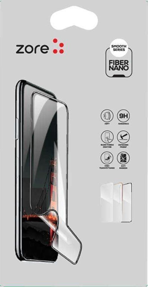 Apple iPhone XS Max 6.5 Zore Fiber Nano Ekran Koruyucu - Image 1