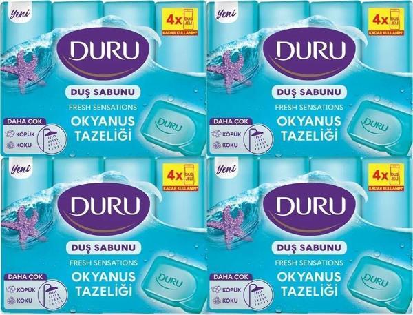 Fresh Sensations Okyanus Tazeliği 16 Adet Duş Sabunu 4x600gr - Image 1