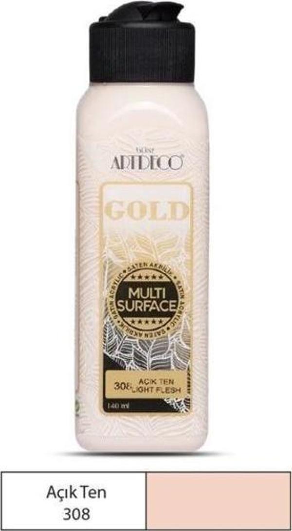 Artdeco Gold Multi Surface Akrilik Boya 140 ml. 308 AÇIK TEN - Image 1
