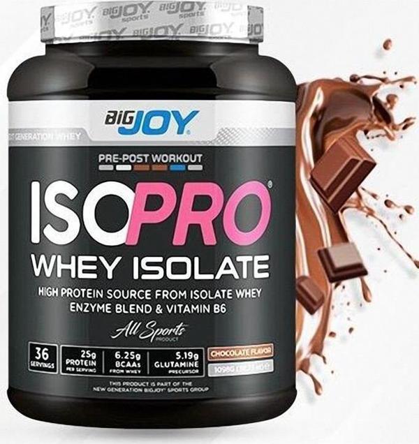 BigJoy ISOPRO Isolate Protein 1098 gr Çikolatalı - Image 1