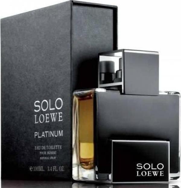 Loewe Solo Platinum EDT 100 ML Erkek Parfümü - Image 1
