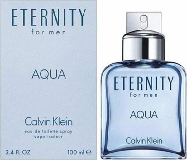 Calvin Klein Eternity Aqua EDT 100ml Erkek Parfümü - Image 1