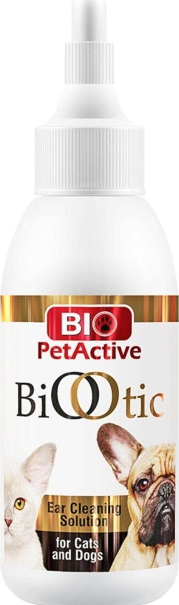 Bio Petactive Biootic | Kedi Ve Köpekler Için Kulak Temizleyici 100 Ml. - Image 1