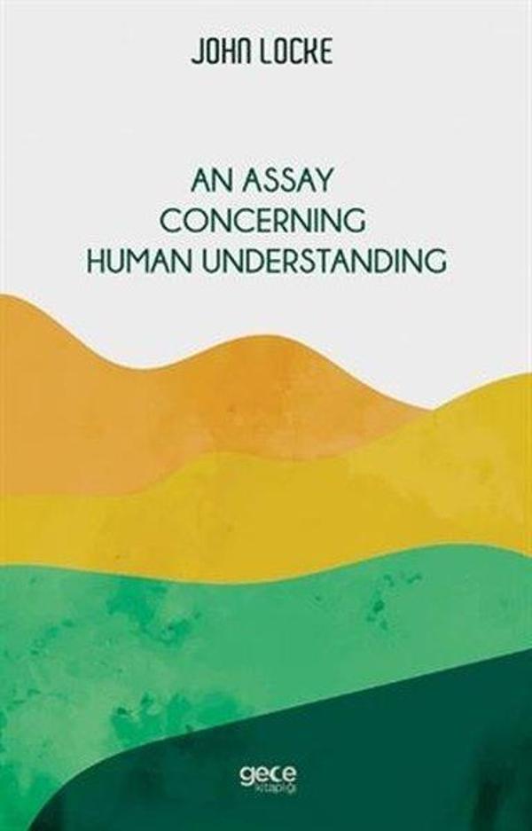 An Assay Concerning Human Understanding - Gece Kitaplığı - Image 1