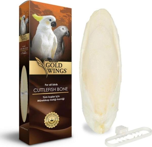 Gold Wings Premium Büyük Mürekkep Balığı Kalamar Kemiği - Image 1