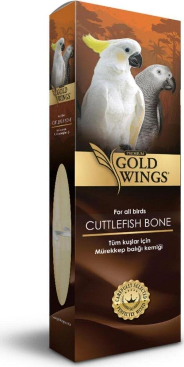 Gold Wings Premium Mürekkep Balığı Kalamar Kemiği Büyük Boy - Image 1