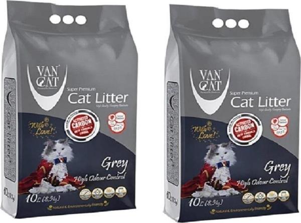 VanCat Aktif Karbonlu 10 Lt (8,5 Kg) X 2 Adet - Image 1