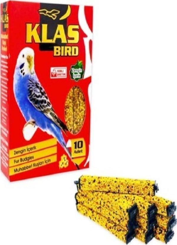 Klas Bird Muhabbet Kuşu Ballı Kraker - 10'Lu Paket - Image 1