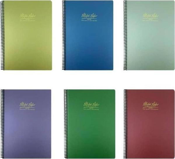 Gıpta Metal Notes Spiralli PP Kapak Defter A4 60 yp Kareli - Image 1