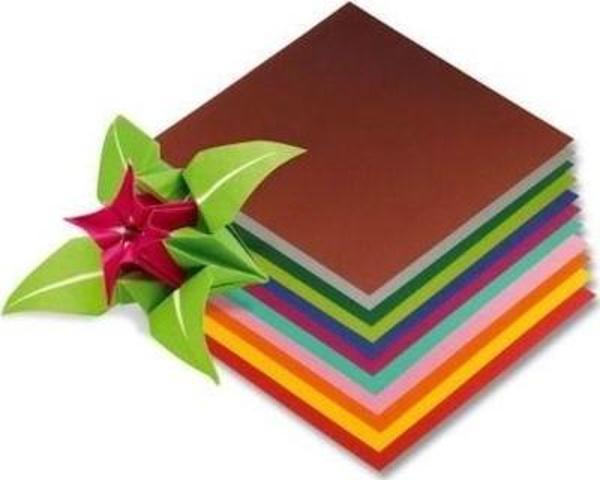 Folia Origami Kağıdı 19x19 cm. 12 Renk 96 Yaprak - Image 1