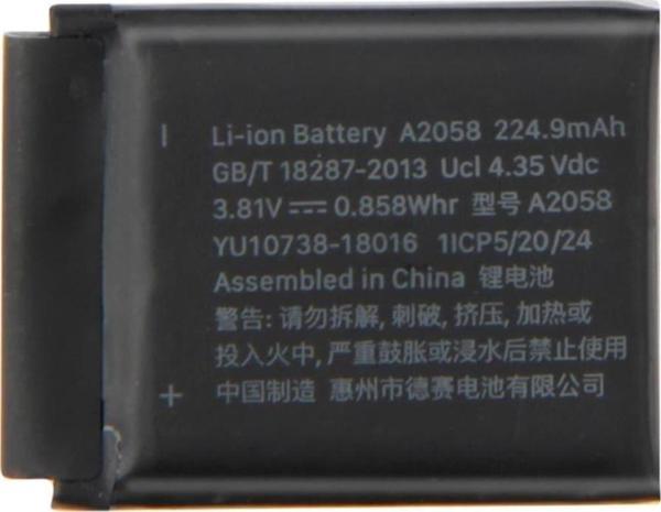 Apple Wacht S4 40mm A2058 Pil Batarya - Image 1