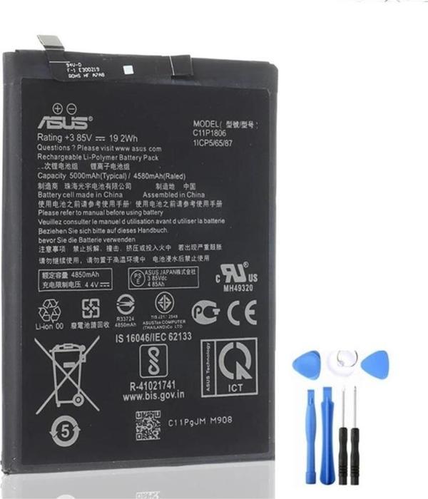 Asus Zenfone6 Zs630kl Pil Batarya C11p1806 Ve Tamir Set - Image 1