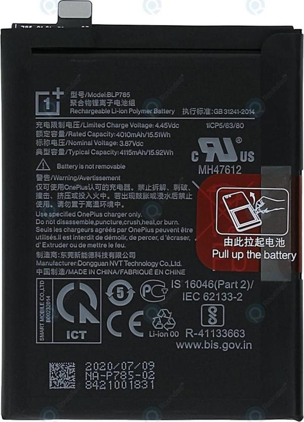 OnePlus Nord 5G 5AC2001/AC2003 Pil Batarya BLP785 - Image 1