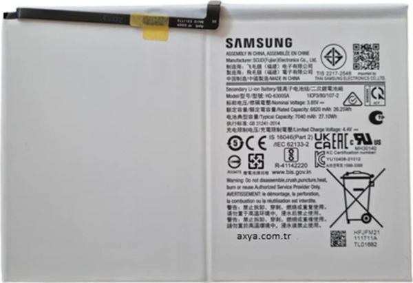 Samsung Galaxy Tab A8 10.5 Sm-x200 Sm-x205 Pil Batarya 7040mah - Image 1