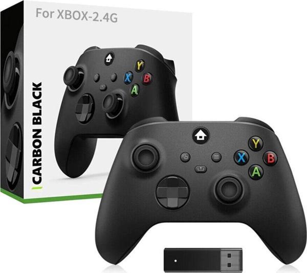 Konsol Plus XBOX 9. Nesil Kablosuz Gamepad  SİYAH 2.4G PC/ANDROİD/IOS - Image 1