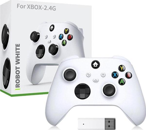 Konsol Plus XBOX 9. Nesil Kablosuz Gamepad BEYAZ 2.4G PC/ANDROİD/IOS - Image 1