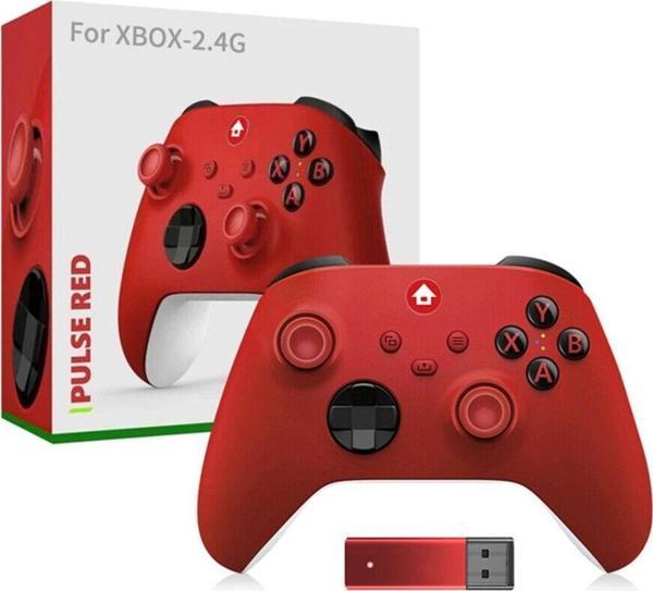 Konsol Plus XBOX 9. Nesil Kablosuz Gamepad KIRMIZI 2.4G PC/ANDROİD/IOS - Image 1