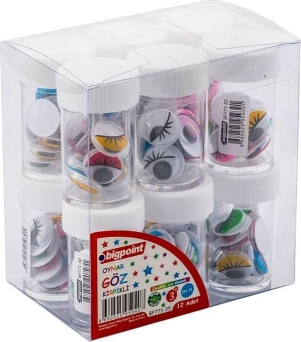 Bigpoint Kirpikli Oynar Göz 12'li Paket - Image 1