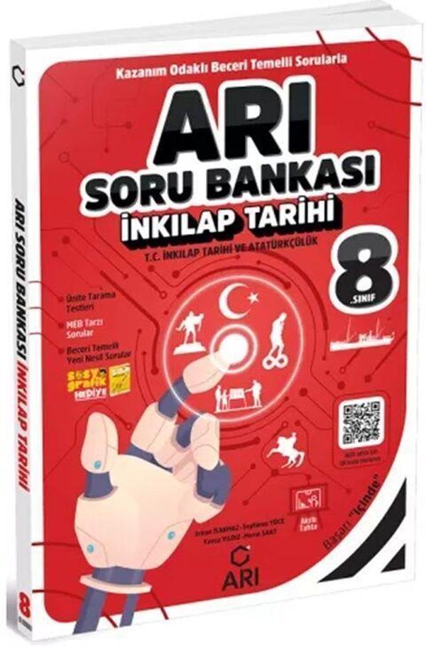8. Sınıf TC İnkılap Tarihi ve Atatürkçülük Arı Soru Bankası Arı Yayınları - Arı - Image 1