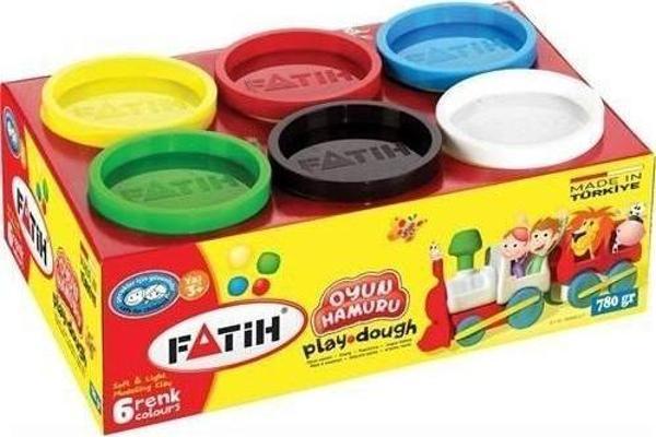 Fatih Oyun Hamuru 6 Renk x 130 gr. (780 gr.) - Image 1