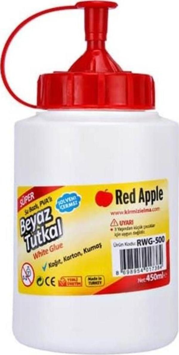Red Apple Su Bazlı Beyaz Tutkal PVA 450 ml - Image 1