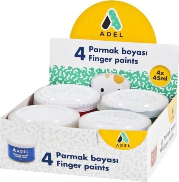 Adel Parmak Boyası 4 Renk x 45 ml - Image 1