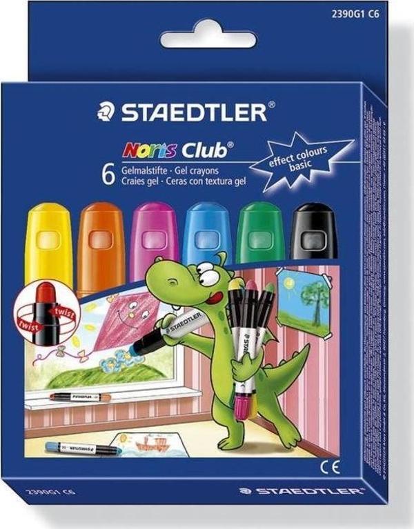 Staedtler Noris Jel Pastel Boya 6 Renk - Image 1