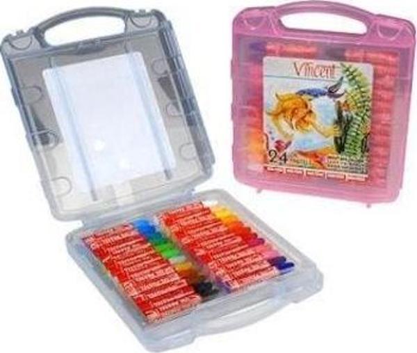 Vincent Oil Pastel Çantalı Yağlı Pastel Boya 24 Renk - Image 1