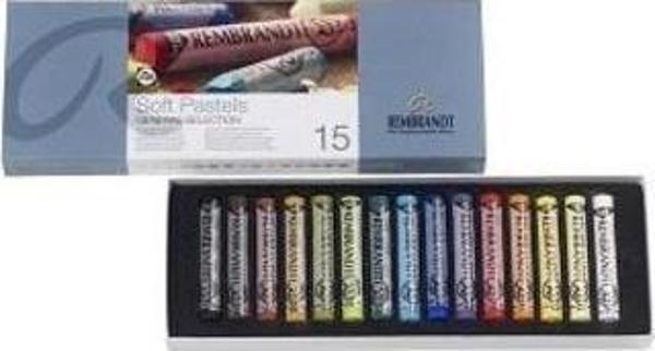 Talens Rembrandt Soft Pastel Boya 15 Renk Tam Boy - Image 1