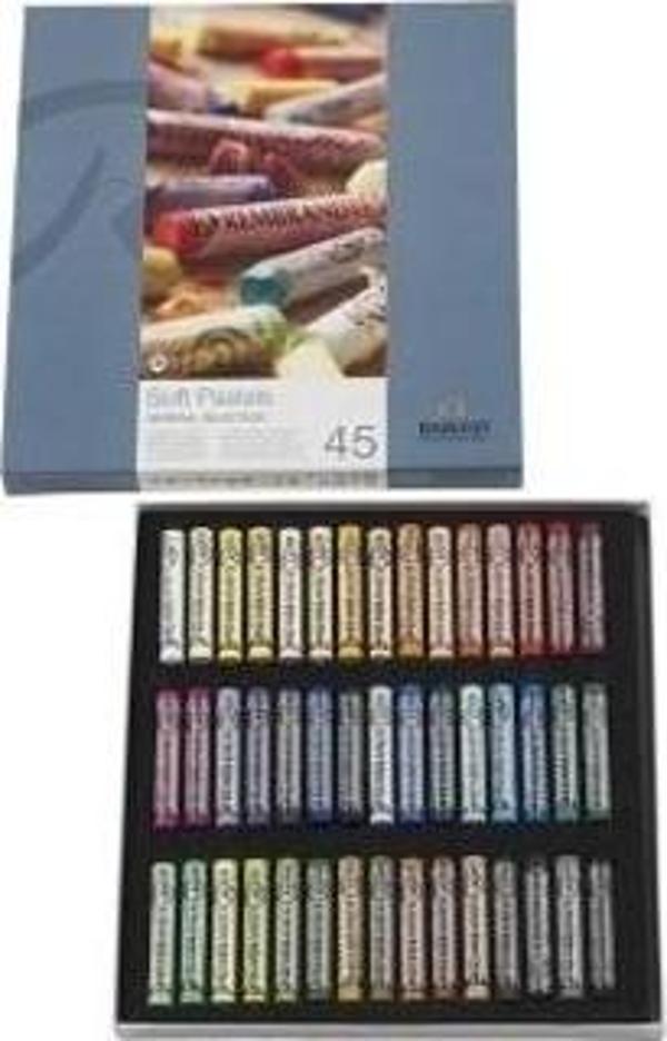 Talens Rembrandt Soft Pastel Boya 45 Renk Tam Boy - Image 1