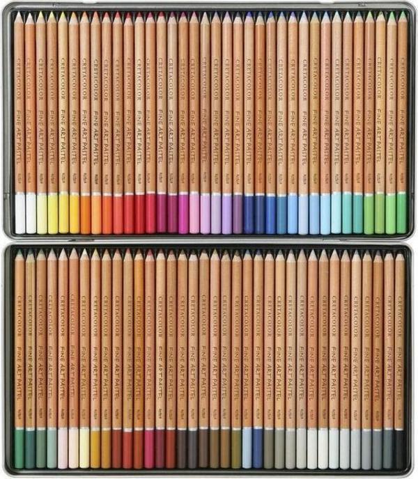 Cretacolor Fine Art Pastel Boya Kalemi 72 Renk Metal Kutu (470 72) - Image 1