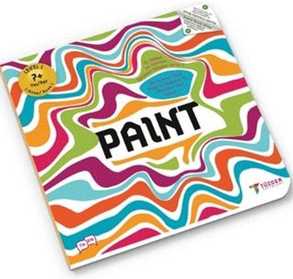 Paint 7+ Yaş - Level 1 1.Kitap - IQ Dikkat ve Yetenek Geliştiren Kitaplar Serisi - Tüzder Yayınları - Image 1