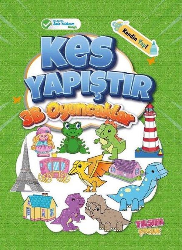 Kes Yapıştır - 3B Oyuncaklar - Tılsım Yayınevi - Image 1