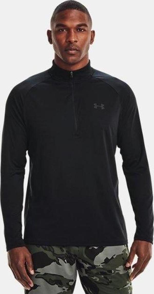 Under Armour UA Tech 2.0 1/2 Zip Erkek Uzun Kollu T-Shirt - Image 1
