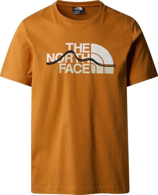 The North Face M S/S Mountain Line Tee Erkek T-Shirt - Image 1