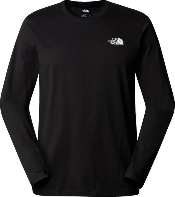 The North Face M L/S Simple Dome Tee Erkek Uzun Kollu T-Shirt - Image 1