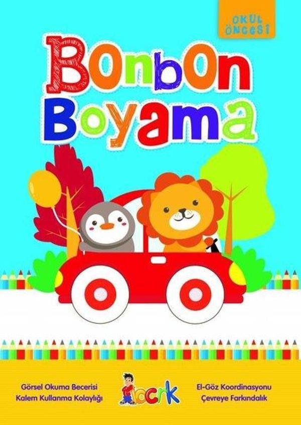 Bonbon Boyama - Okul Öncesi - Bıcırık Yayınları - Image 1