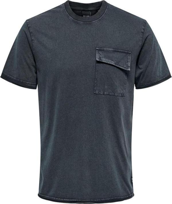 Only & Sons Onsgriffin Reg Washed SS Tee Erkek T-Shirt - Image 1