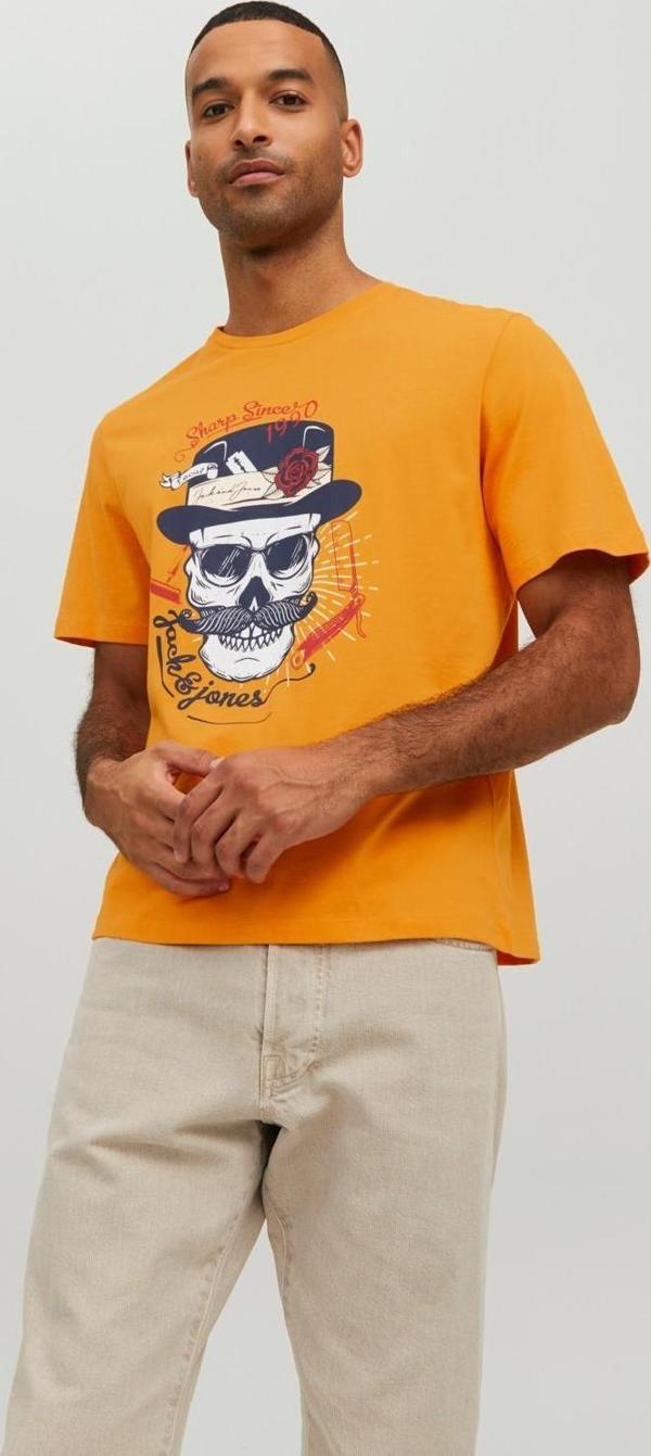 Jack&Jones Jorroxbury Tee Ss Crew Neck Sn Erkek T-Shirt - Image 1