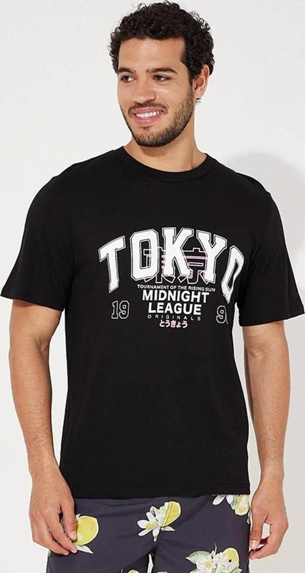Jack&Jones Jorbig City Tee SS Crew Neck TG Erkek T-Shirt - Image 1