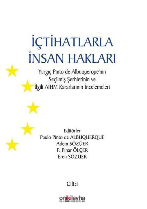 İçtihatlarla İnsan Hakları-3 Kitap Takım - On İki Levha Yayıncılık - Image 1